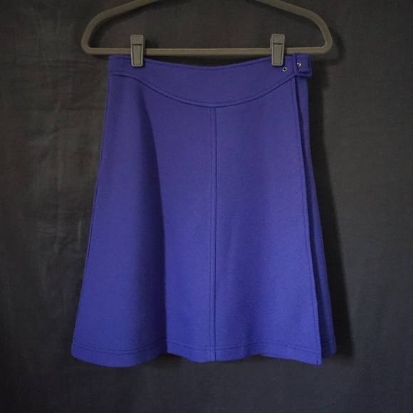 Miu Miu Dresses & Skirts - Miu Wool Blend Wrap A-line Skirt